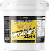 Muscle Juice 2544, Lean Muscle Mass Classic Gainer, Weight Gain Drink Mix, Blend of Whey Protein Concentrate, Whey Protein Isolate, Casein and Egg Whites, 10.45 Pounds, Banana